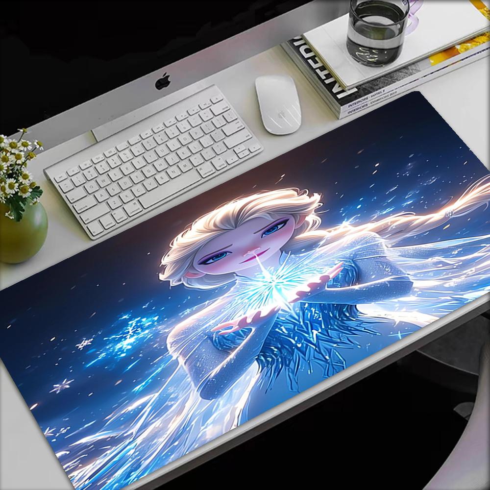 Elsa Theme Mouse Pad, Non Slip Rubber Base, Multifunctional Office & Home Decor, Perfect for Workspace Personalization.