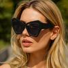  Ins Popular Fashion Cat Eye Women Sunglasses Polygon Shades UV400 Retro Candy Color Men Sun Glasses