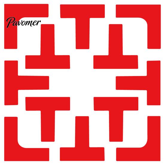 L And T Shaped Markers 1 Set Ball Court Lines Marker Kit Sports Field Boundary Throw Down Versatile Create Your Own Mini Pickleball Tennis Limit