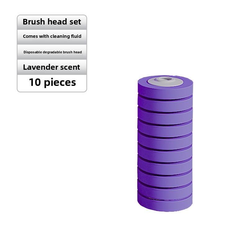 Plastic Abs Toilet Brush Kits Scent Replacement Heads Bathroom Tools Hygiene