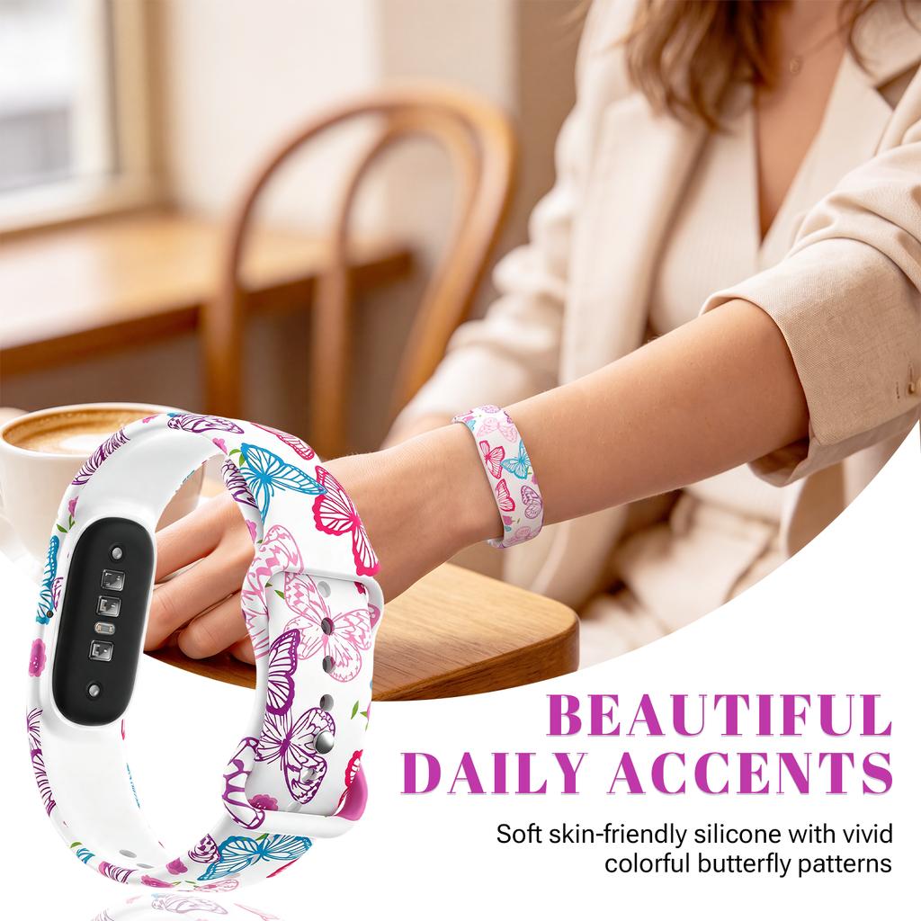 Silicone Strap for Google Fitbit Air Bands Fitness Tracker Replacement Wristband Bracelet Adjustable Loop for Google Fitbit Air