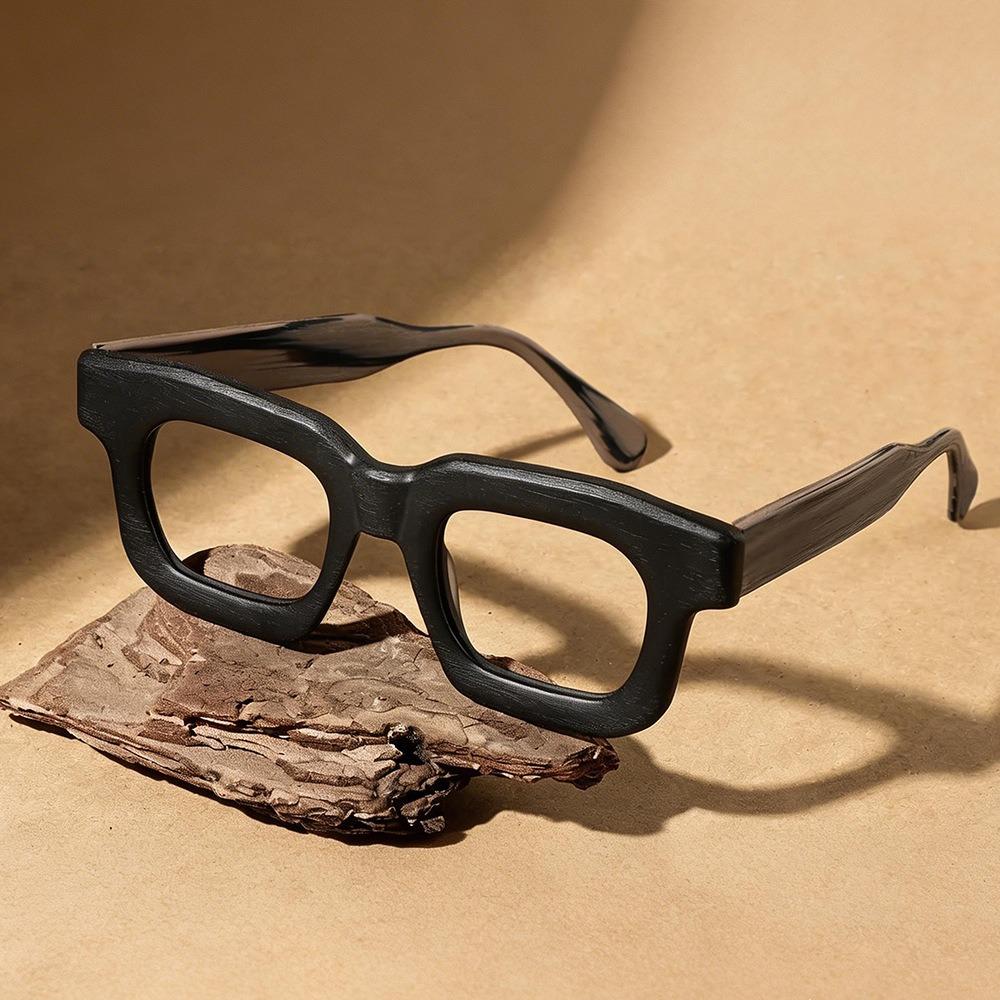 Acetate Glasses Frame Man Woman Eyewear Square Myopia Reading Eyeglass Frames Retro Prescription Personality