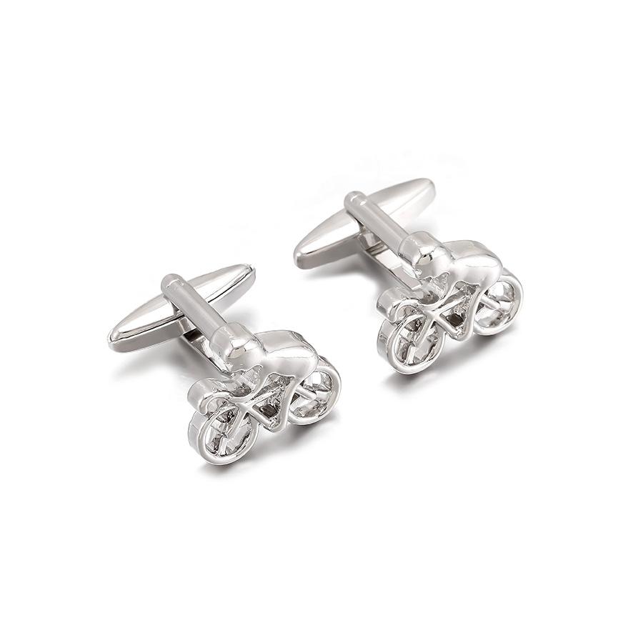 

New Transportation Bicycles Motorcycles Racing Cufflinks French Shirt alloy