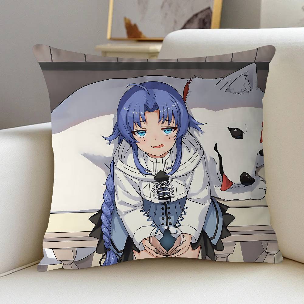 

Mushoku Tensei R-Рокси 45*45см Наволочка Подушка Декор Наволочка Домашняя Наволочка Для Подушки На Диван 12x12Inch