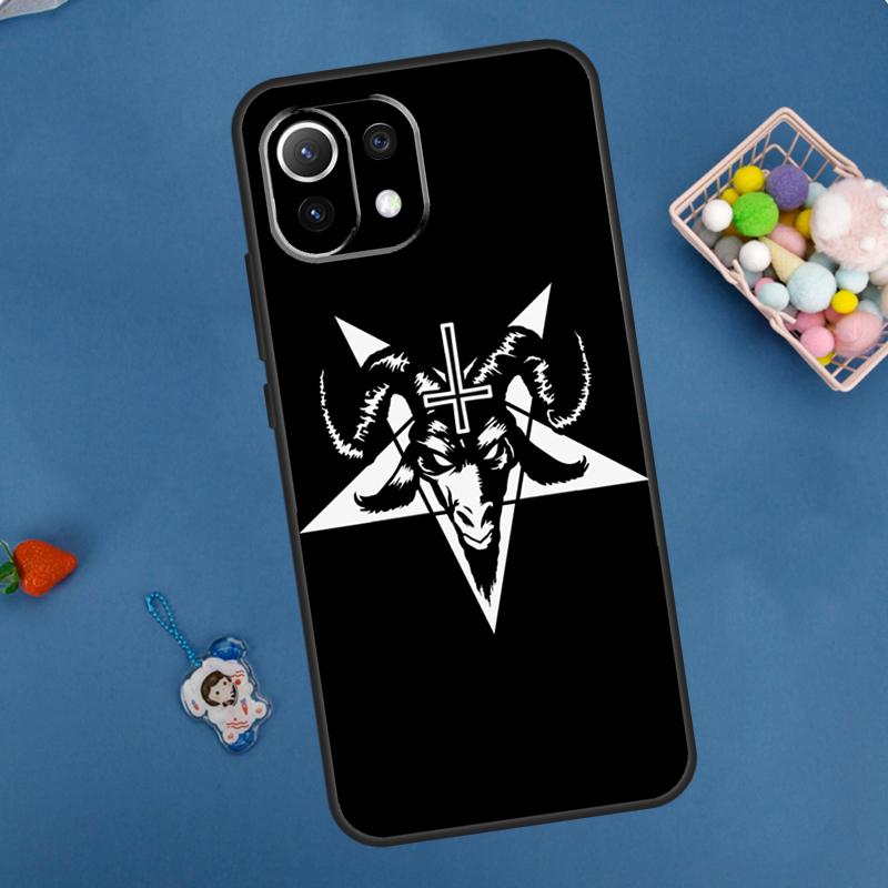 Goat Head Satan Case For Xiaomi 15 Ultra 13 14 11T 12T 13T 14T Pro POCO X7 Pro F5 F6 M6 X3 X5 X6 Pro Coque
