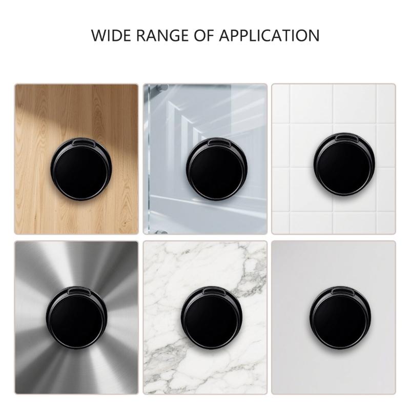 6Pieces 360 Degree Rotating Cord Keeper Magnetic Cable Organiser Adhesive Cable Clip For Desk Cable Cord Management