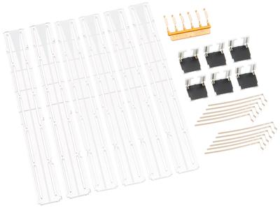 KATO N Měřítko LED Vnitřní Světlo Čirá Žárovka Barevný Balíček Železniční Modelářské Potřeby 6 Vozů 11-214