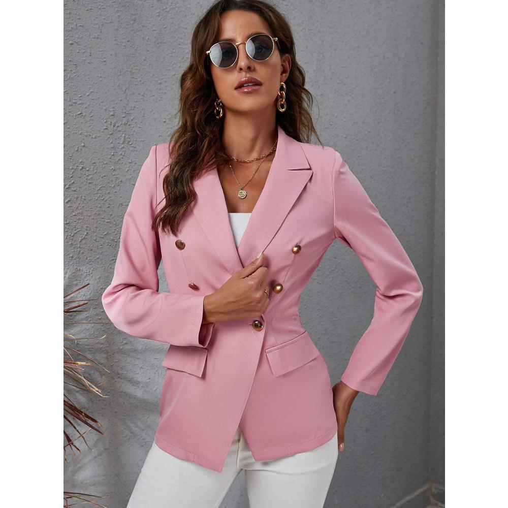 Spring and Autumn Women's Suit Slim Long Sleeve Fashion Temperament Elegant Jacket Top