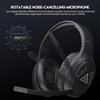 EKSA 2.4GHz Wireless Gaming Headset with Noise Canceling Microphone for PS5, PC, PS4 Bluetooth Gaming Headphones with USB & Type-C Connector, 52Hrs