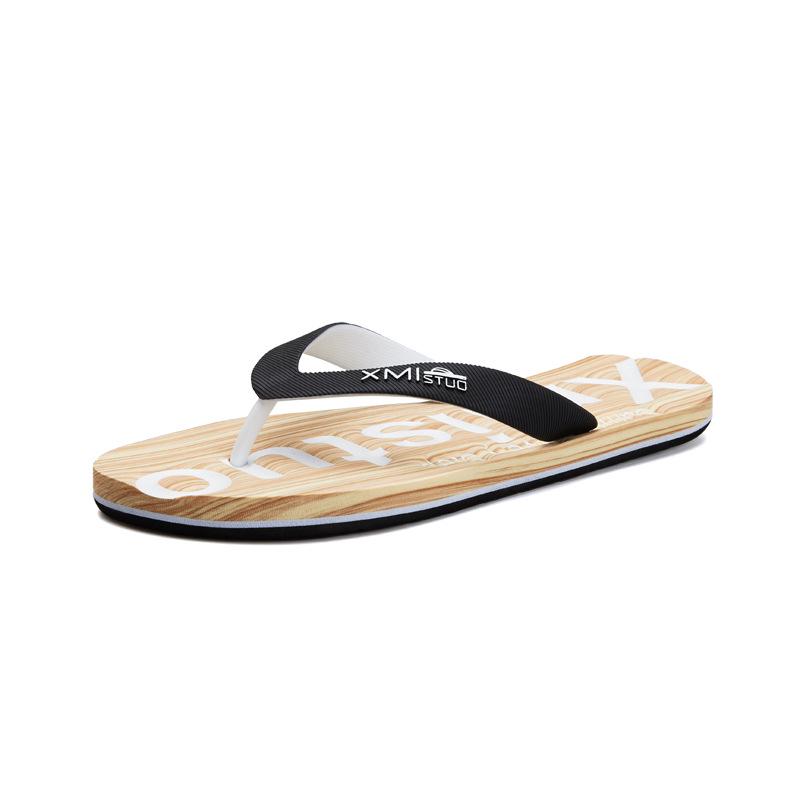 Повседневные нескользящие дизайнерские тапочки мужские индивидуальные шлепанцы с мягкой — фото 3