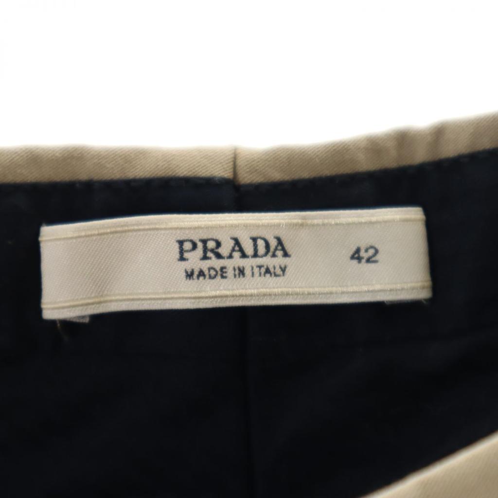 PRADA made in Italy Stretch pants 42 Brown Women Used