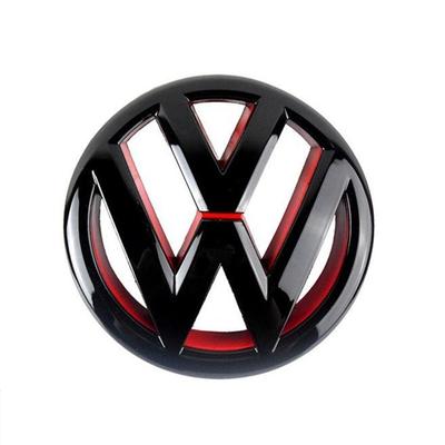 For VOLKSWAGEN Car Front Grill Badges Rear Trunk Emblem Lid Covers Logo Sticker For VW Volkswagen Golf 6 Golf6 MK6 GTI