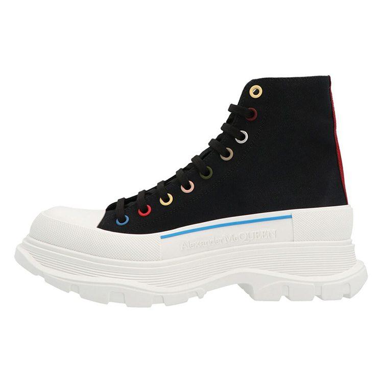 Alexander McQueen Tread Slick Lace-Up Boots