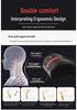 Memory Foam Leather Neck & Lumbar Support Pillow for Car - All Season Protection