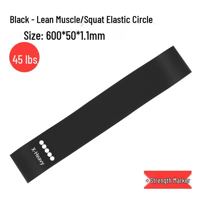 Elastic Yoga Resistance Bands for Glute and Shoulder Workouts