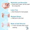 Gel Bunion Corrector and Toe Spacers Separators and Straightener Orthotics for Men and Women Overlapping Toes,Bunion Pain Relief