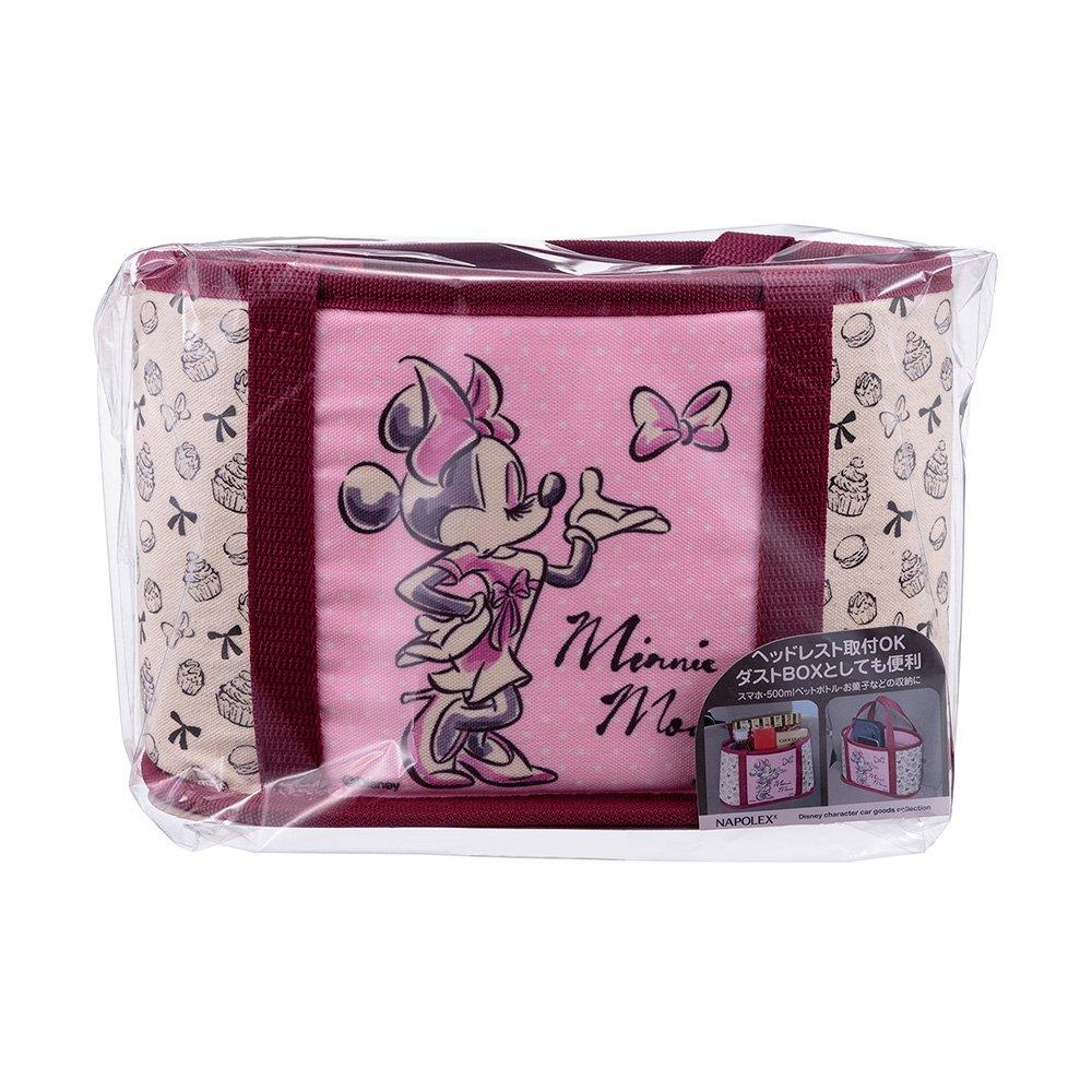 Napolex Disney Minnie Mouse Half Shopping Neat Car Bucket, Bag, Storage, Accessories, WN-51