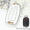 3 4 5 Button Car Key Fob Case Key Fob Cover For Hyundai I30 Ix35 Kona Encino Solaris Azera Grandeur Ig Accent Santa Fe Palisade