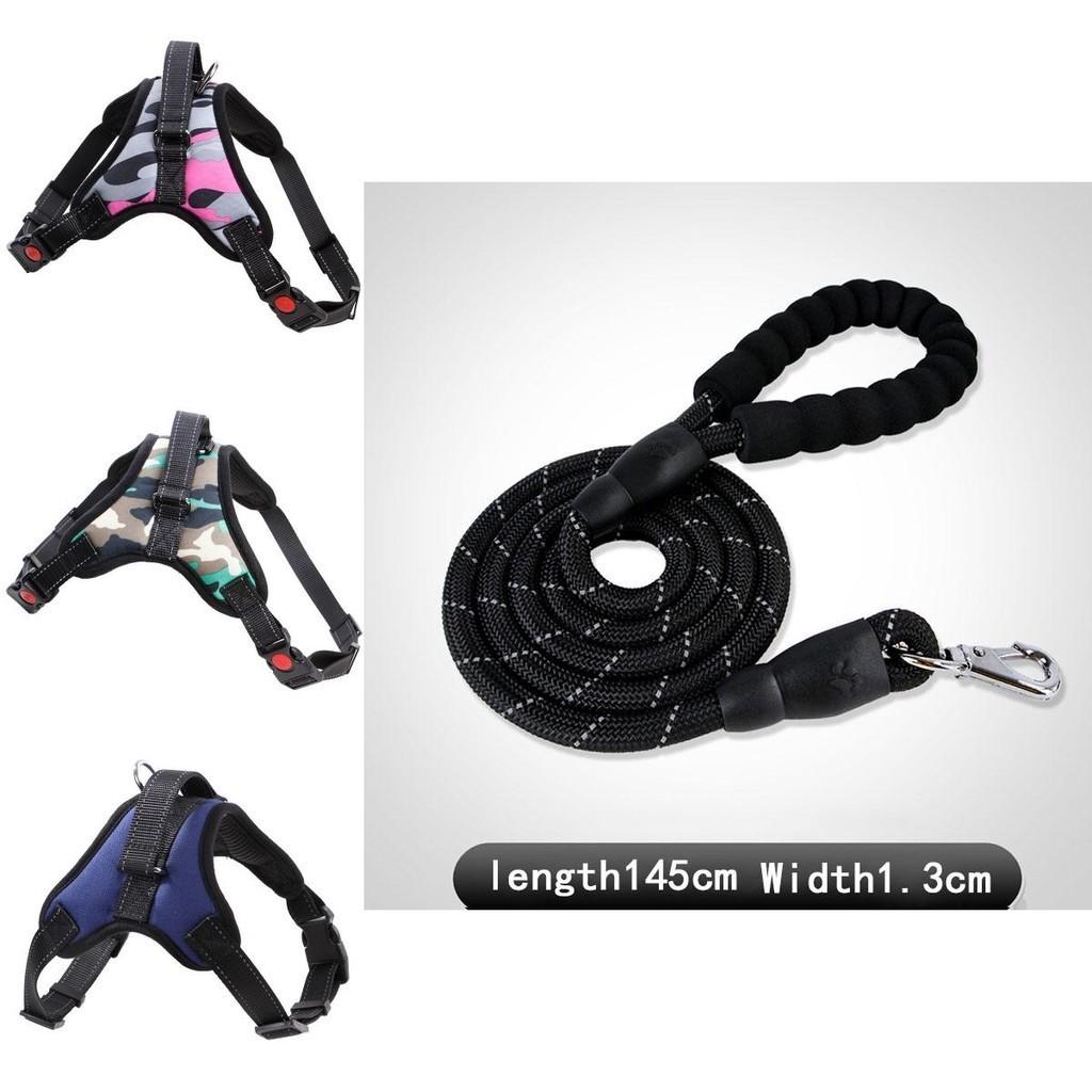 Premium No Pull Adjustable Harness Leash Dog Vest With Durable Lightweight Design For All Breeds