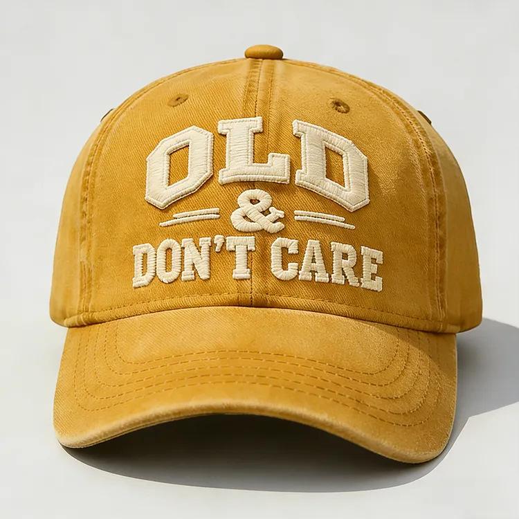 Vintage Justerbar Unisex Vintage Caps for Utendørs Fotturer og Fjellklatring