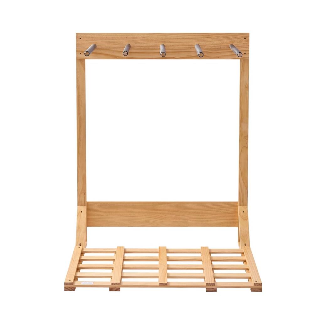 Supporto Verticale per Tavola da Surf, Rastrelliera in Legno a 4 Livelli per Tavole da Surf per Stoccaggio ed Esposizione, Organizzatore Autoportante per Tavole, Supporto per Tavola da Surf per Wakeboard,