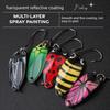 5 Pcs/Set UV Coated Spinnerbait Lure 1.5G 2.5G 3.5G 5G Weight Small Stream Lure  Freshwater Fishin