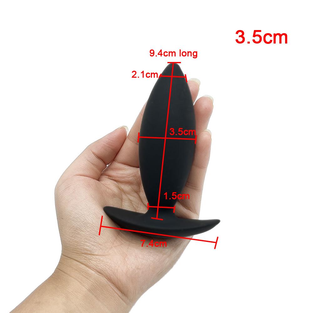 35-70mm Huge Anal Plug Silicone Butt Plug Anchor Wearing Big Anal Plug Prostate Massage for Men Women Anal Dilation Sex Toys
