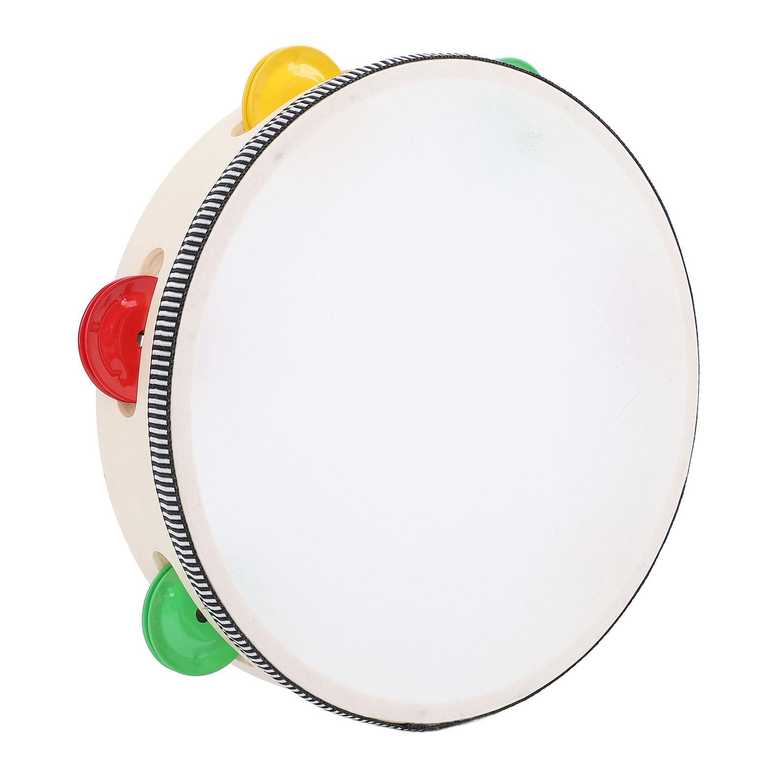 Tambourine   for Kids Adults Hand Held Musical Educational Percussion Instrument