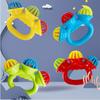 1pcs Infant comfort rattle 0-3 years ringing three-headed be Hand Grasping Ball Toys Rattle Early Educational Hand Bell Baby toy