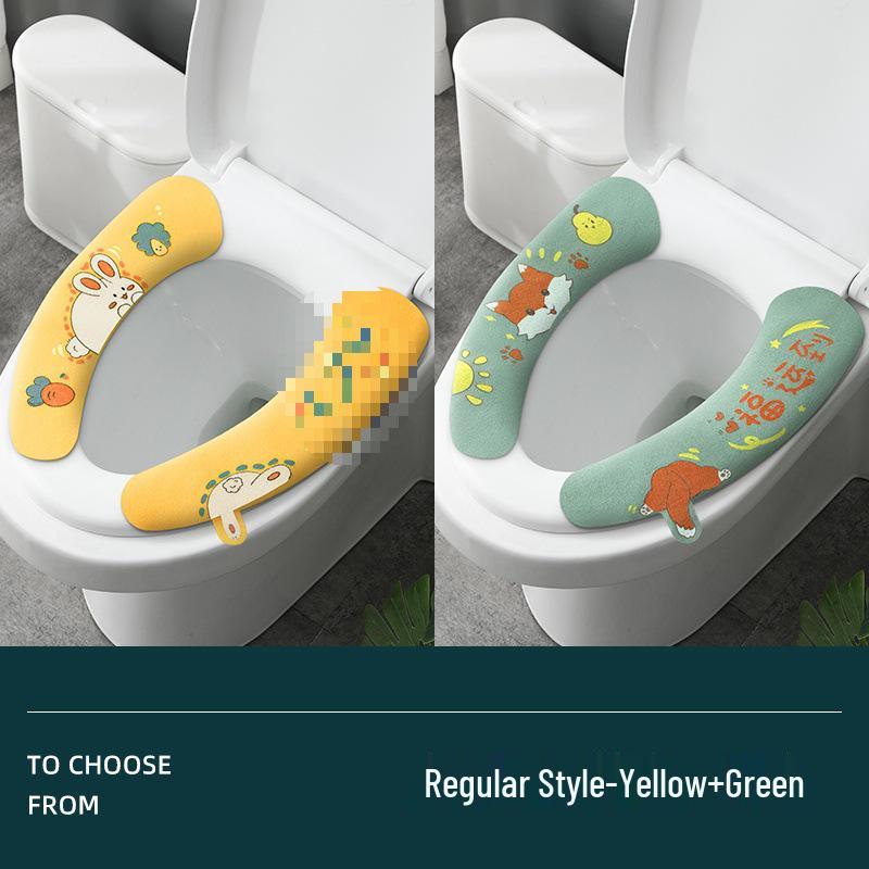Universal Washable Thickened Toilet Seat Cushion for All Seasons