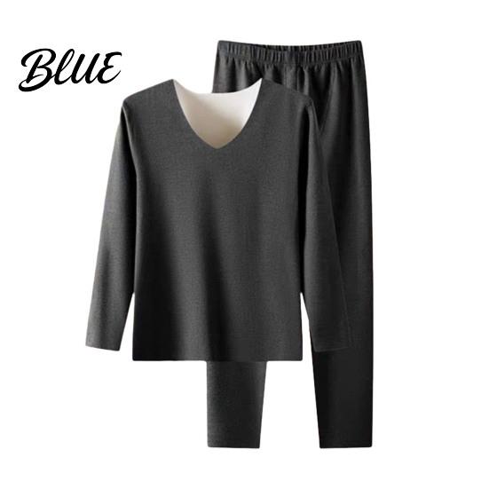 Thermal Clothing Set Men's Underwear Fleece Lined Long Johns Winter Warm Insulated Base Layer Shirts And Pants for Cold Weather Undershirt