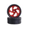 1/14 Scale RC Car Metal Wheel Hub & Tire Combiner Upgrade Parts