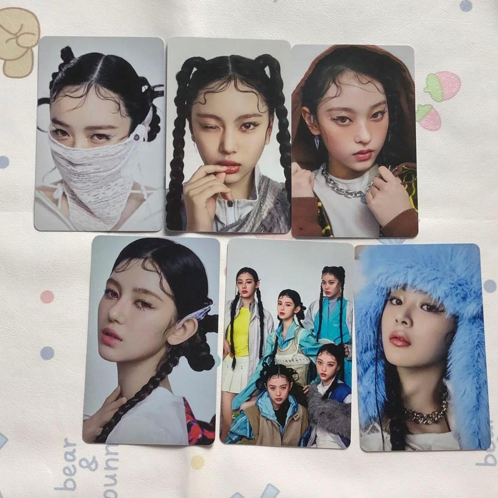 [USED] 2025 Hong Kong Limited NJZ NewJeans ComplexCon 6-Piece Trading Card
