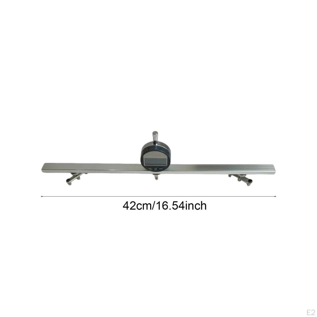 Gauge Height Precision Neck Curvature Measurement Multi Functional for Basses Guitars