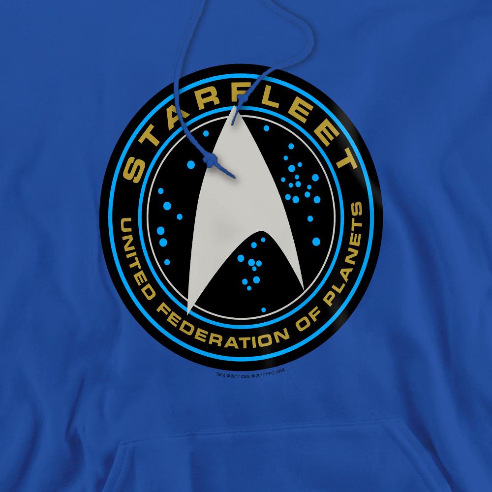 Star Trek Beyond Mens Starfleet Patch Hoodie