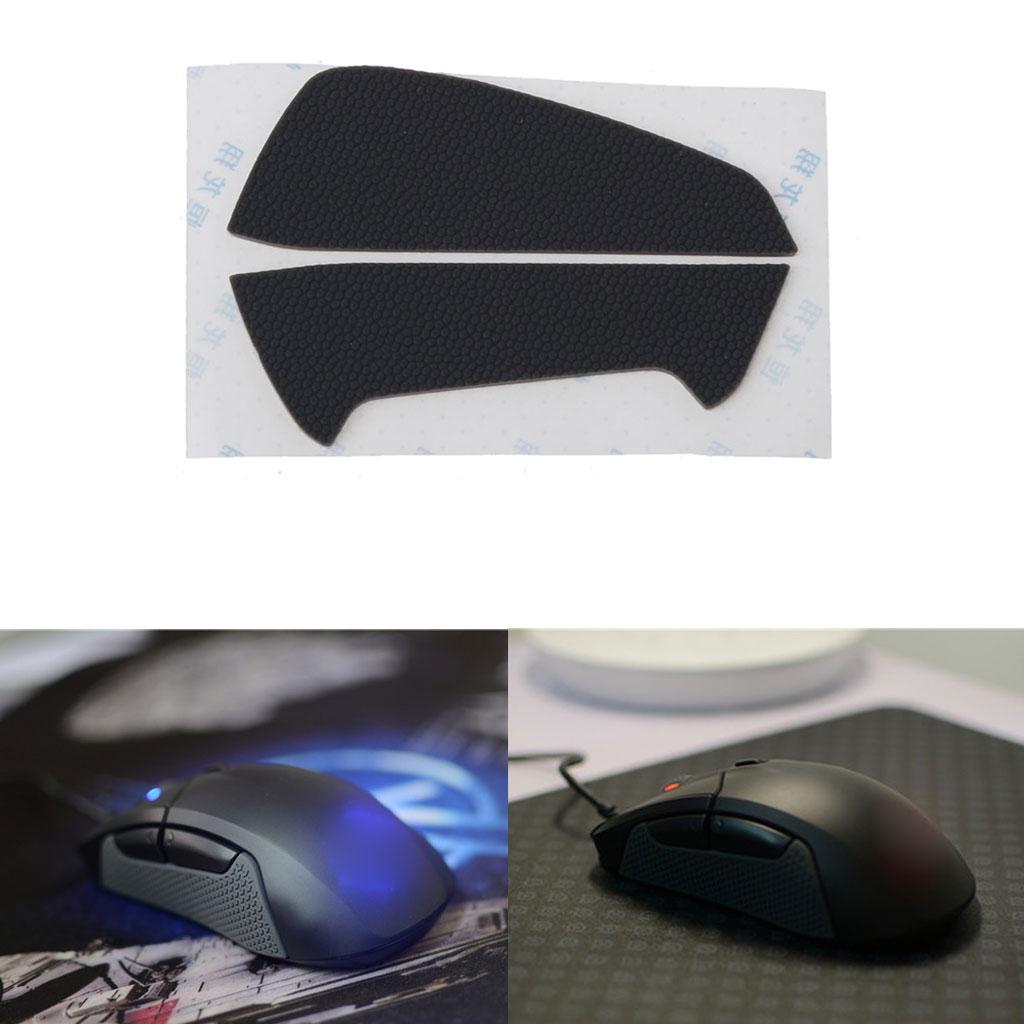 1 Set of Mouse Feet Mouse Skates for 310 Gaming Mouse Feet Replacement Black 0.6mm