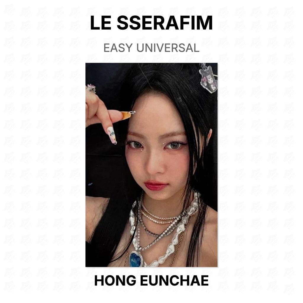 LE SSERAFIM EASY UNIVERSAL Official Photocard