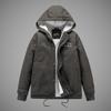 Winter Kapuzen Lammfarn Baumwolle Mantel Herren Plus Samt Verdickt Locker Arbeitskleidung Baumwolljacke Reine Baumwolle Jacke Jugend Freizeit Baumwolljacke