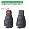 Car Key Case Remote Key Cover For Mercedes-Benz W211 W202 W210 W208 W203 W245 B Class V180 CL55 CL600 CL65 C230 C240 C280 C320