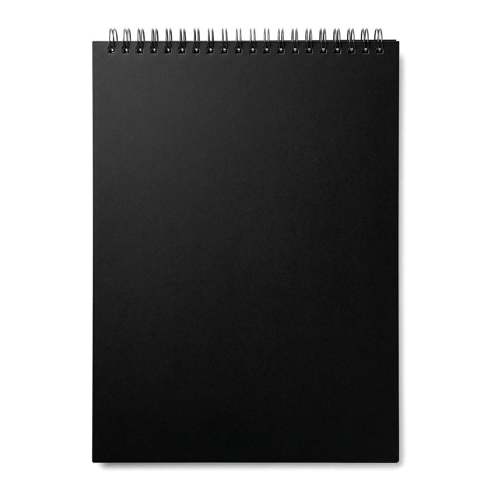 Up Turning Loose-Leaf Sketchbook Taking Notes Memo Notepad Portable Hand Ledger Office