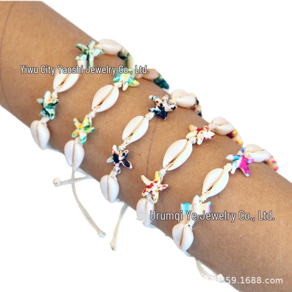 12-Piece Set: Handmade Beaded Bracelet & Keychain with English Letters - Contact Customer Service Before Use