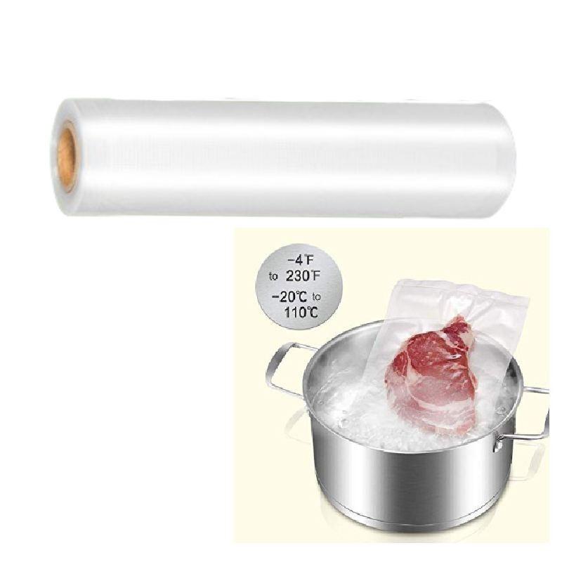 Vacuum Food Sealer Rolls Storage Bags 28 Cm Durable Material Kitchen Freshness