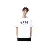 Anta Lifestyle Series Letter Round Neck Casual Sports Short Sleeve Drop Shoulder T-Shirt Men T-Shirts Snow-White 952428106-1
