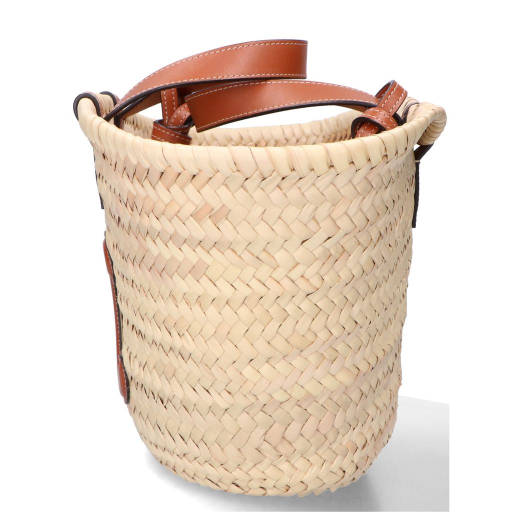 Celine Ausgezeichneter Zustand 113832CGG.04LU Teen Classic Korbtasche Raffia x Kalbsleder Triomphe Handtasche TanBenutzt