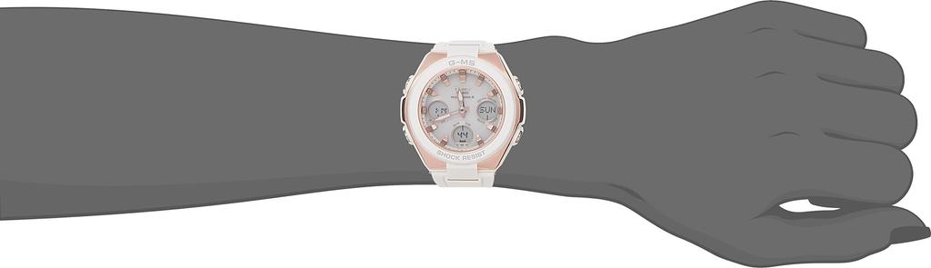 Casio Solar Watch White Baby-G G-MS Radio-Controlled MSG-W100G-7AJF Women's