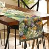 Exklusiv für Amerikanisch Retro Ölgemälde Tischdecke Tischläufer Leichter Luxus Hochwertig Lang Wasserdicht Wasserdicht Esstischdecke