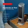 Desk Tower Fan USB Rechargeable 3 Speeds Summer Ventilation Fan Desktop Cooling Fan Portable Tower Fan for Home Office Dormitory