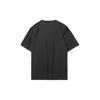 Li Ning T Shirts Men's Black Crew Neck Moderate Straight Fit YHST167-2