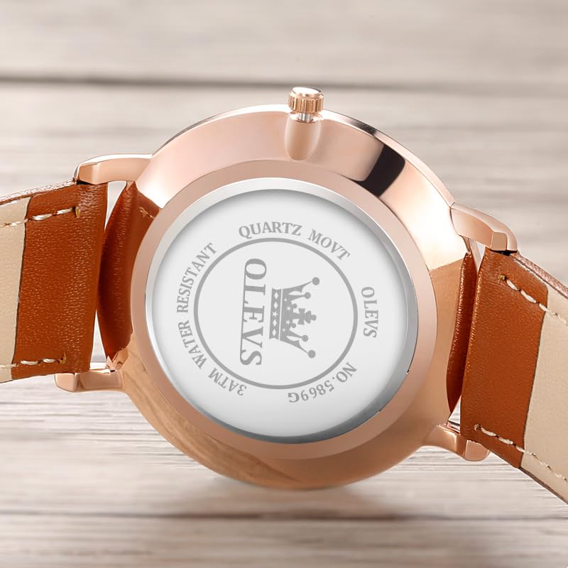 OLEVS Women's Watch Waterproof Analog Simple Dial Fashion Watch