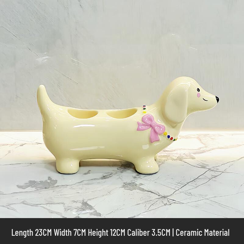 

Мультяшный держатель для электрической зубной щетки в виде таксы